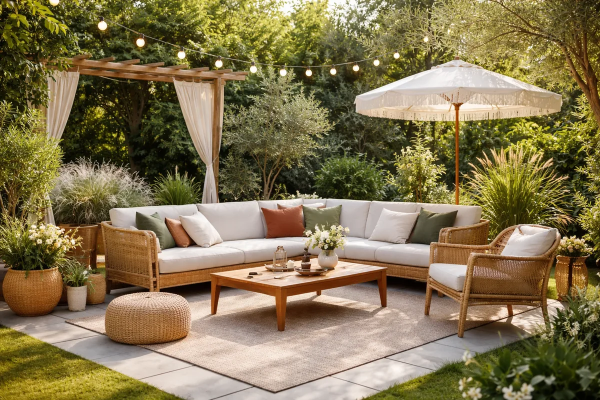Comment aménager un coin salon dans son jardin